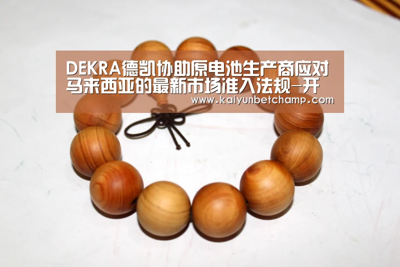 DEKRA德凯协助原电池生产商应对马来西亚的最新市场准入法规